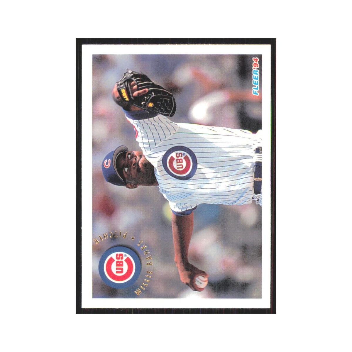 Willie Banks 1994 Fleer Update #U106 Chicago Cubs Baseball Card NM