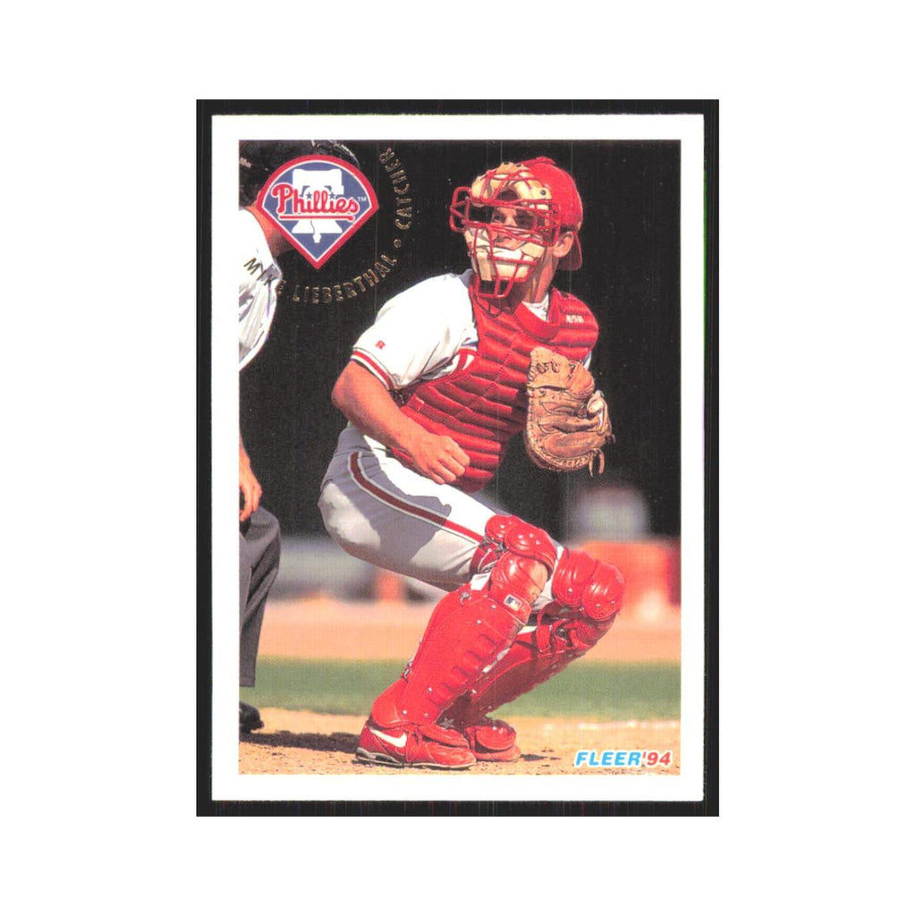 Mike Lieberthal 1994 Fleer Update #U166 Philadelphia Phillies Baseball Card NM