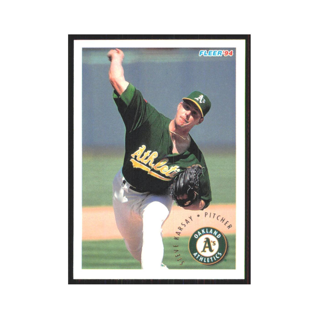 Steve Karsay 1994 Fleer Update #U76 Oakland Athletics Baseball Card NM