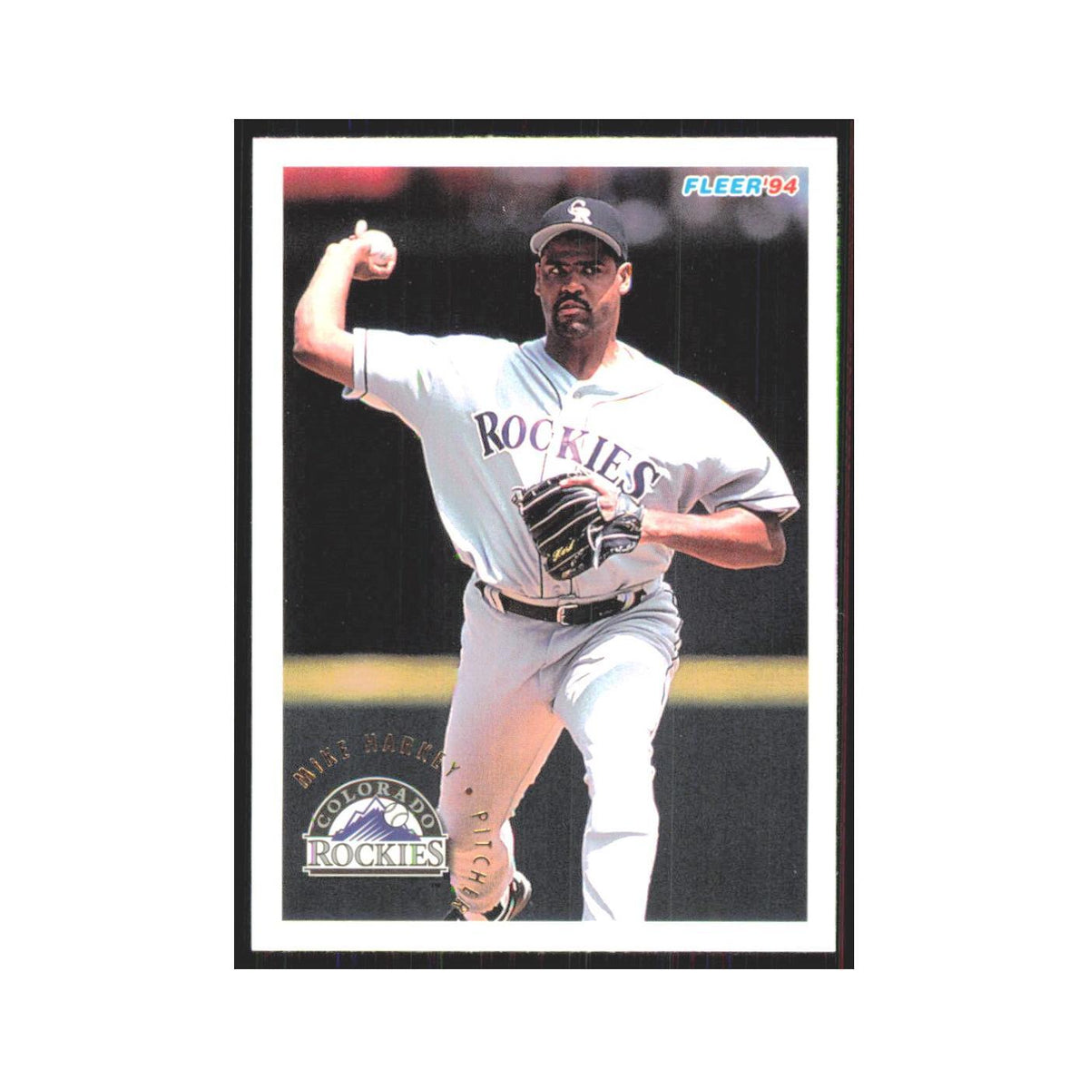Mike Harkey 1994 Fleer Update #U124 Colorado Rockies Baseball Card NM