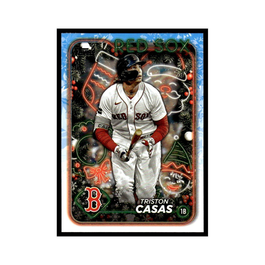 Triston Casas 2024 Topps Holiday #H18 Boston Red Sox Baseball Card NM