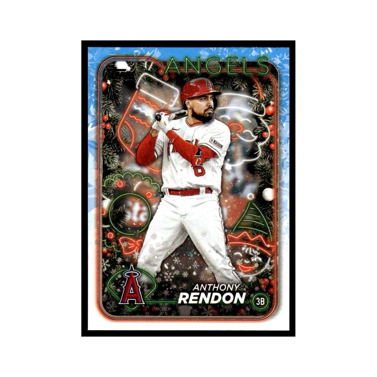 Anthony Rendon 2024 Topps Holiday #H137 Los Angeles Angels Baseball Card NM