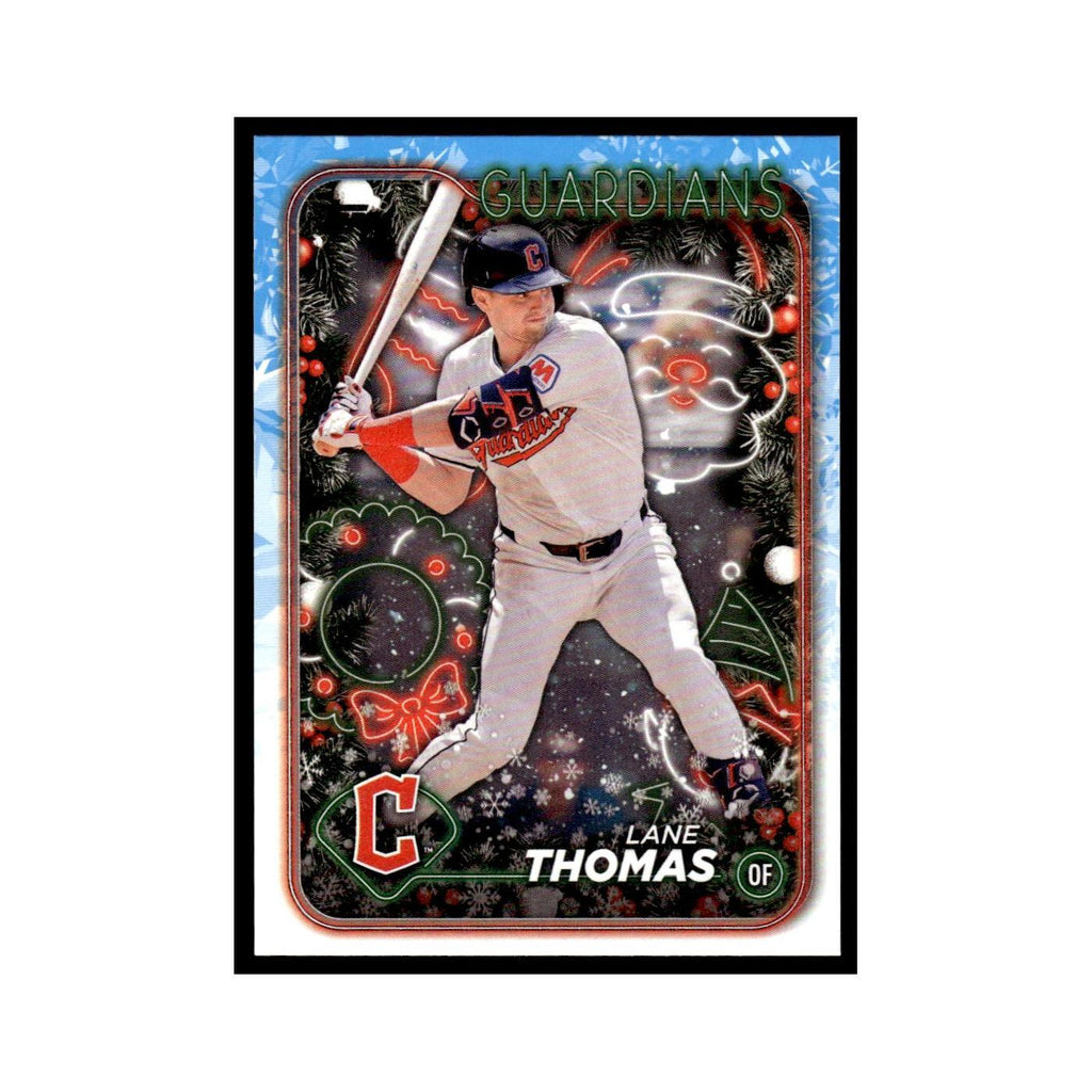 Lane Thomas 2024 Topps Holiday #H90 Cleveland Guardians Baseball Card NM