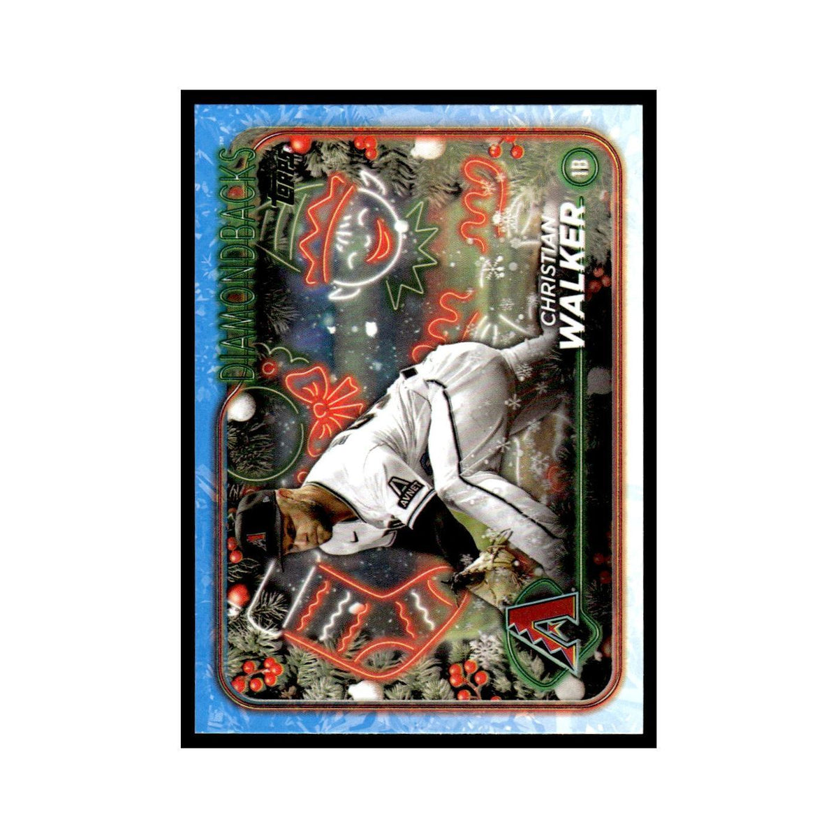 Christian Walker 2024 Topps Holiday #H32 Arizona Diamondbacks Baseball Card NM