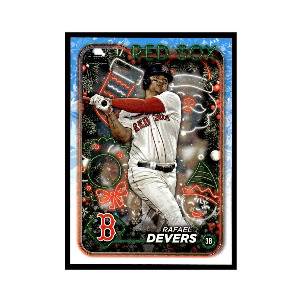 Rafael Devers 2024 Topps Holiday #H151 Boston Red Sox Baseball Card NM