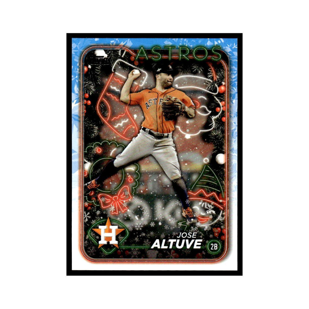 Jose Altuve 2024 Topps Holiday #H8 Houston Astros Baseball Card NM