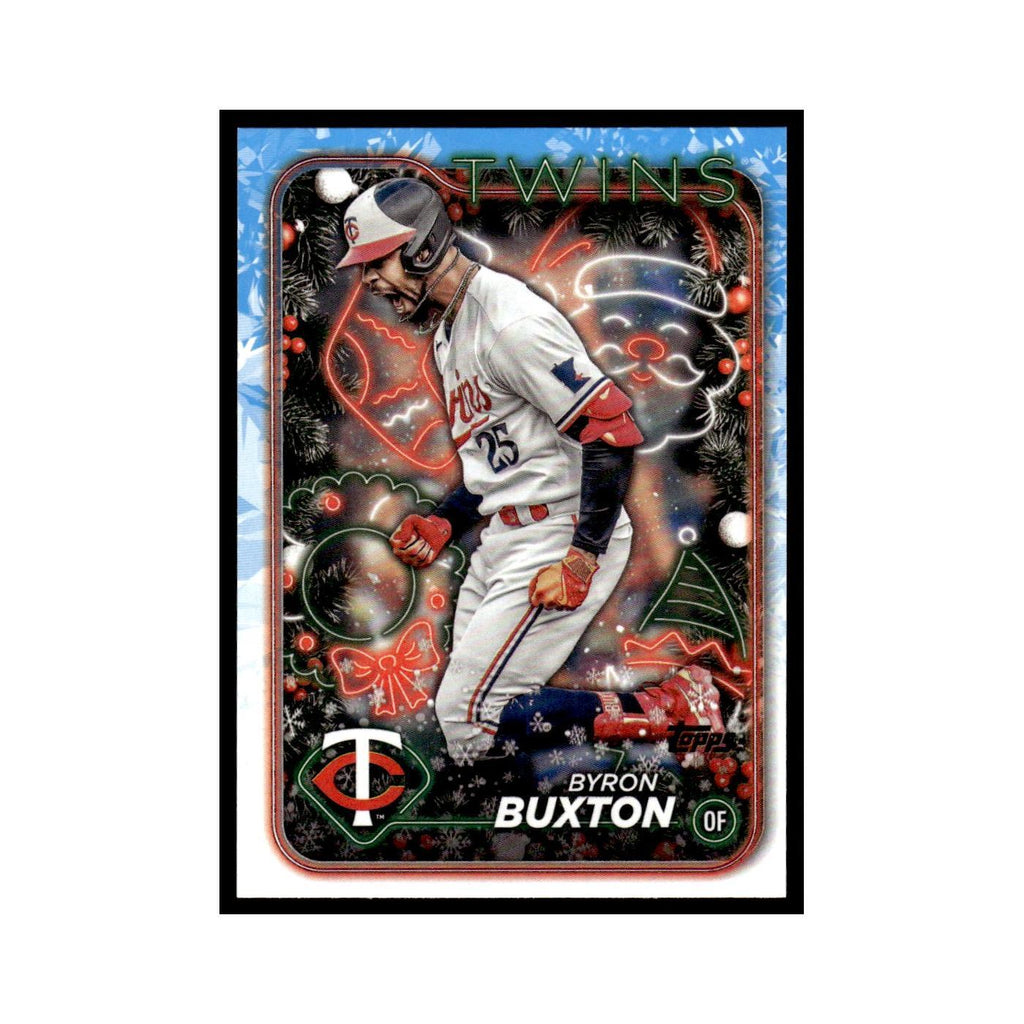 Byron Buxton 2024 Topps Holiday #H114 Minnesota Twins Baseball Card NM