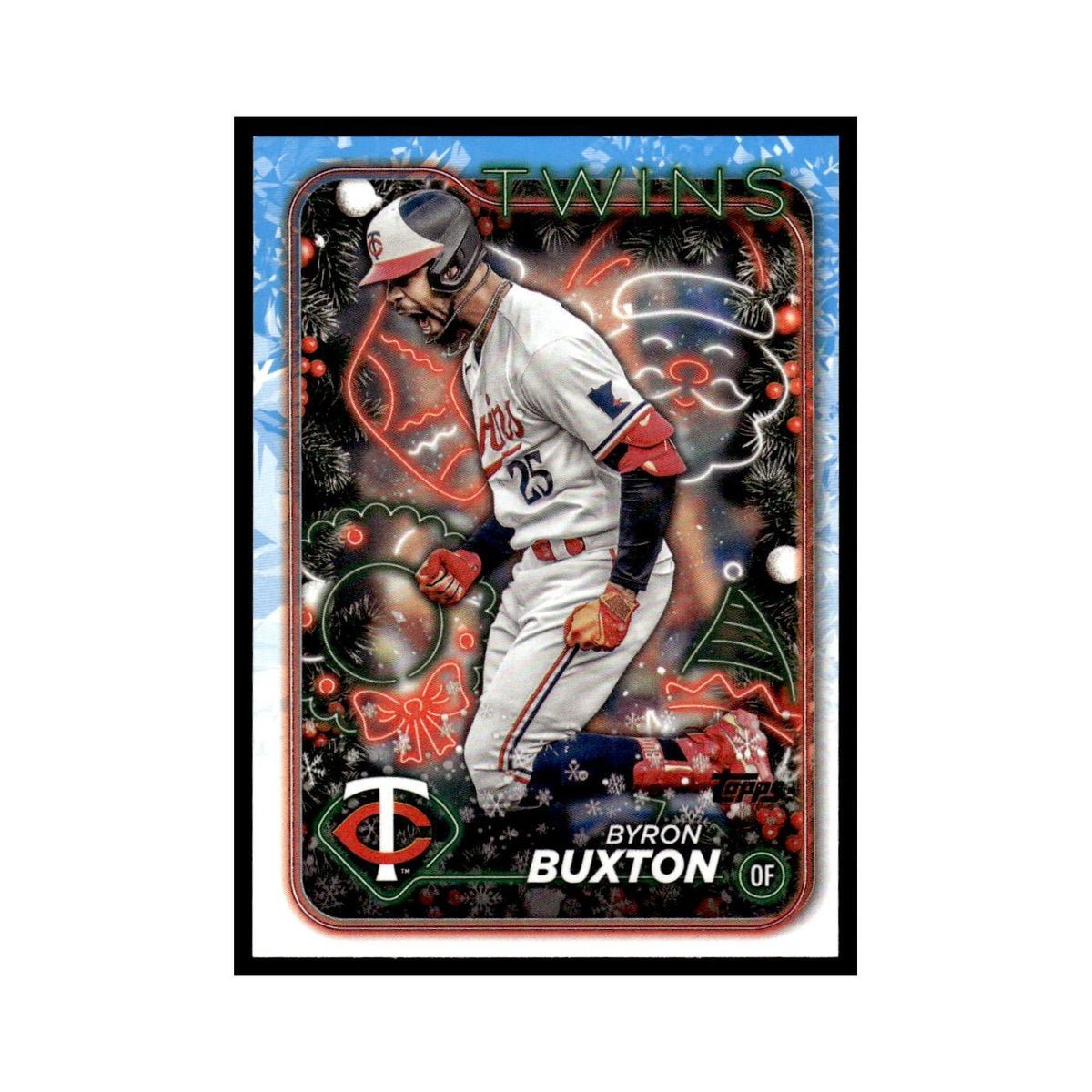 Byron Buxton 2024 Topps Holiday #H114 Minnesota Twins Baseball Card NM