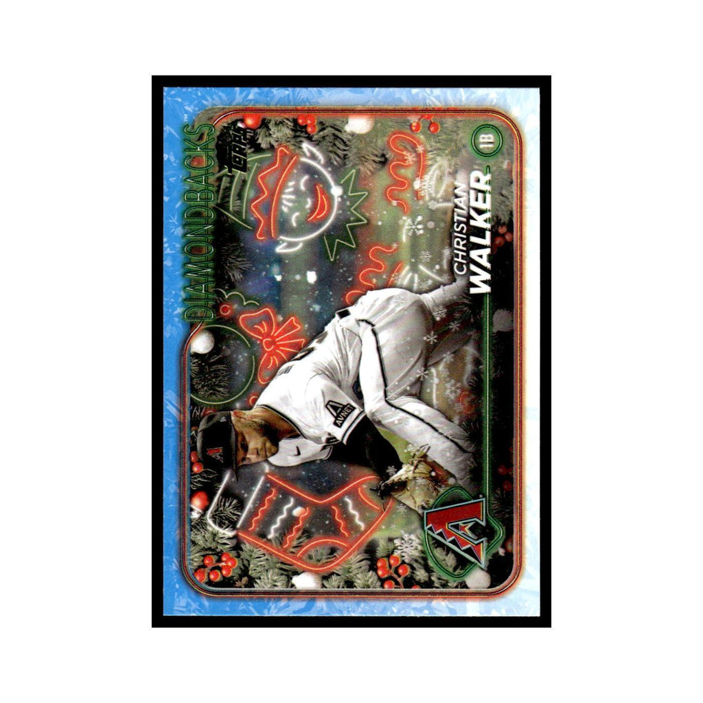 Christian Walker 2024 Topps Holiday #H32 Arizona Diamondbacks Baseball Card NM