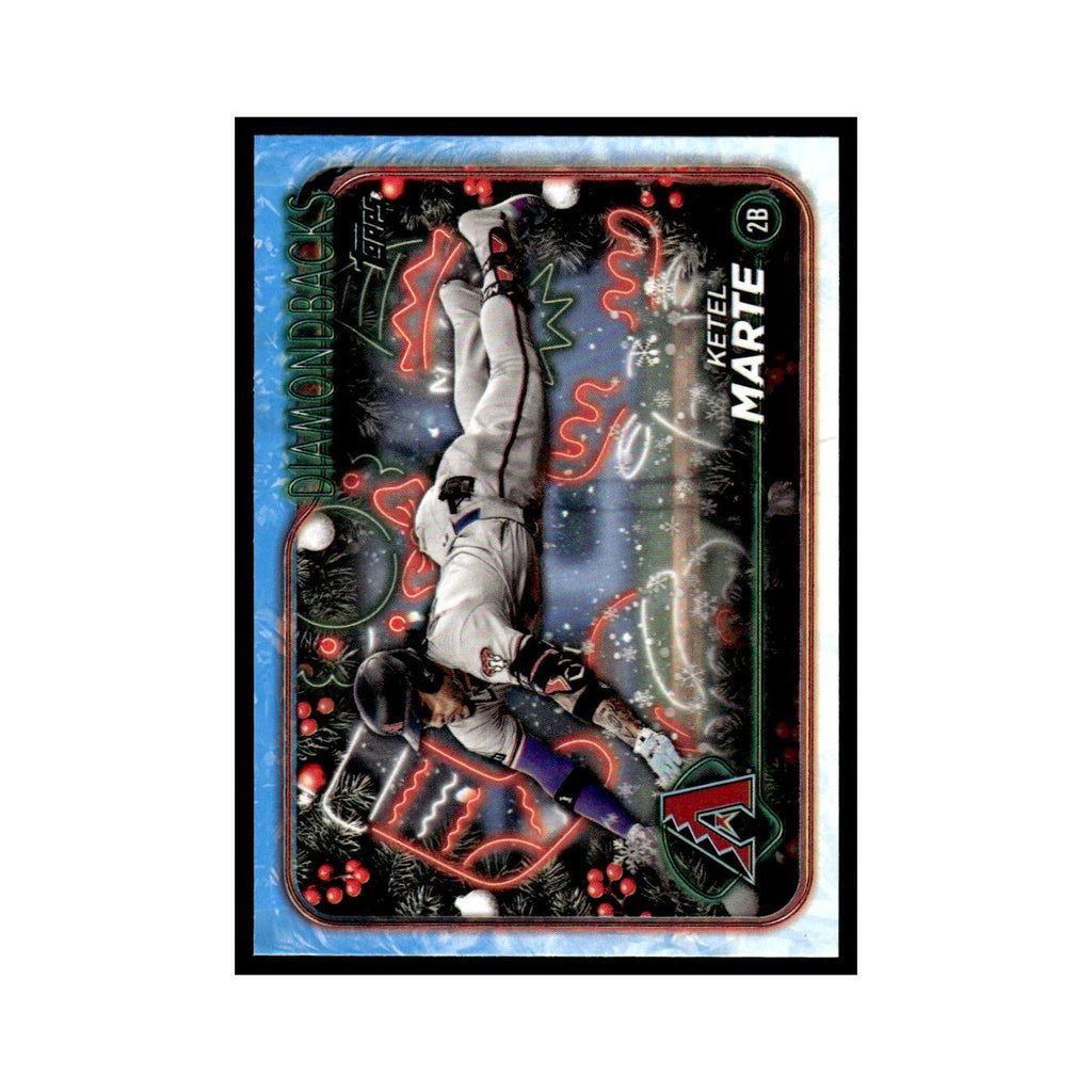 Ketel Marte 2024 Topps Holiday #H87 Arizona Diamondbacks Baseball Card NM