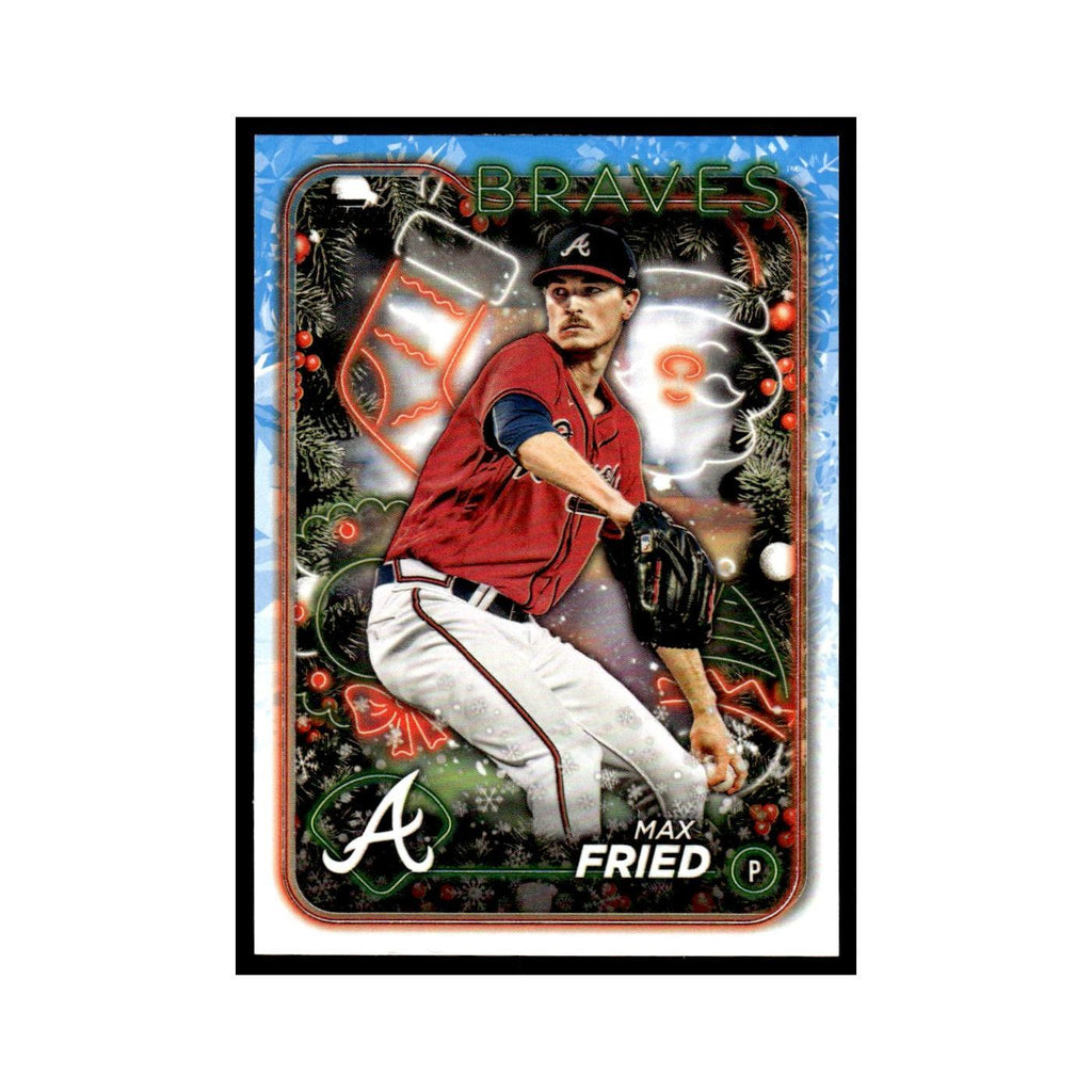 Max Fried 2024 Topps Holiday #H134 Atlanta Braves Baseball Card NM