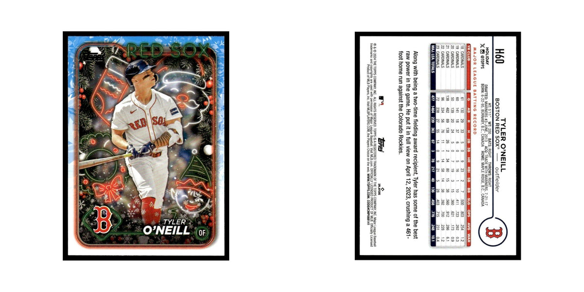 Tyler O'Neill 2024 Topps Holiday #H60 Boston Red Sox Baseball Card NM