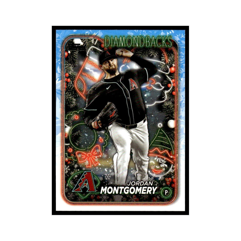 Jordan Montgomery 2024 Topps Holiday #H152 Arizona Diamondbacks Baseball Card NM