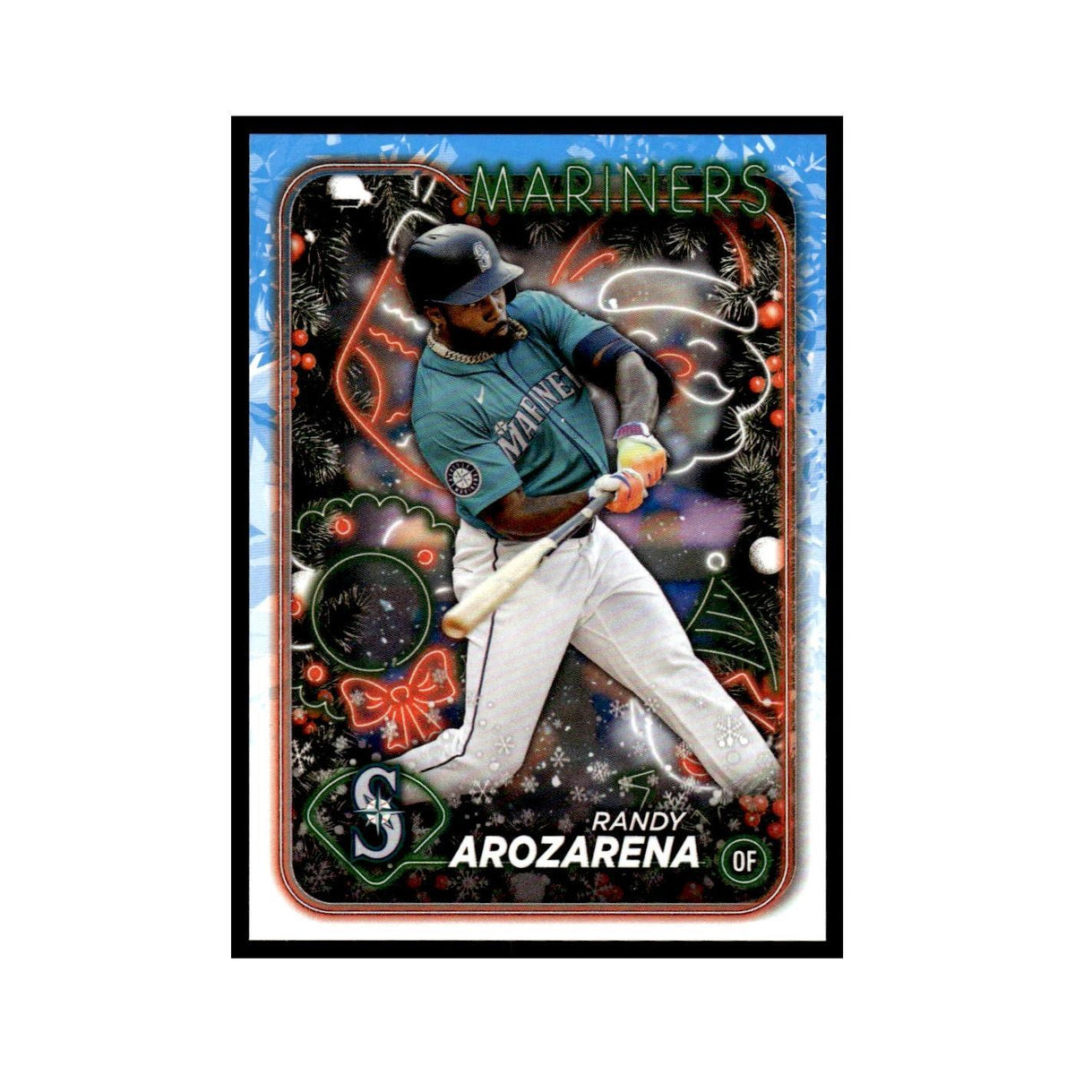 Randy Arozarena 2024 Topps Holiday #H138 Seattle Mariners Baseball Card NM