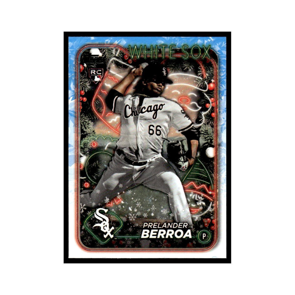 Prelander Berroa 2024 Topps Holiday #H182 Chicago White Sox Baseball Card NM