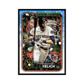 Christian Yelich 2024 Topps Holiday #H140 Milwaukee Brewers Baseball Card NM