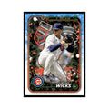 Jordan Wicks 2024 Topps Holiday #H38 Chicago Cubs Baseball Card NM