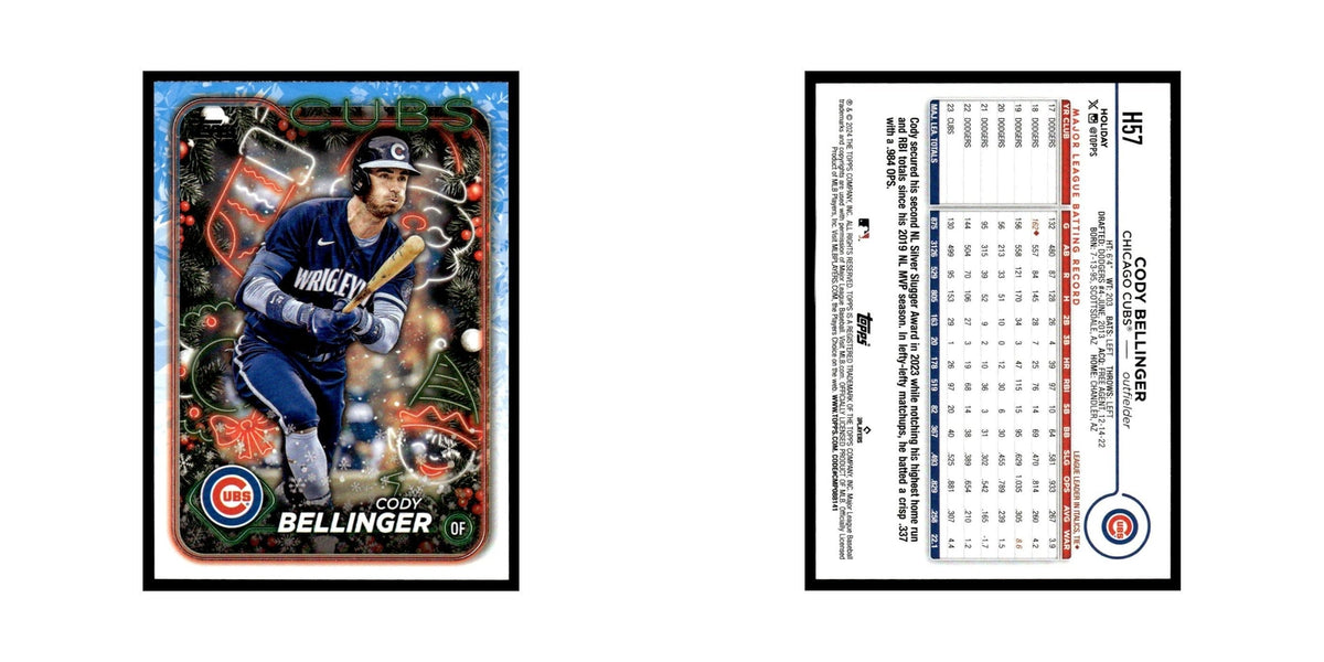 Cody Bellinger 2024 Topps Holiday #H57 Chicago Cubs Baseball Card NM