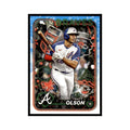 Matt Olson 2024 Topps Holiday #H146 Atlanta Braves Baseball Card NM