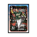 Brent Rooker 2024 Topps Holiday #H41 Oakland Athletics Baseball Card NM