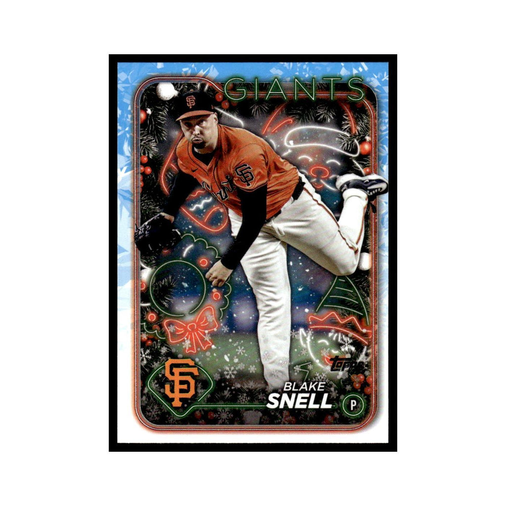 Blake Snell 2024 Topps Holiday #H21 San Francisco Giants Baseball Card NM