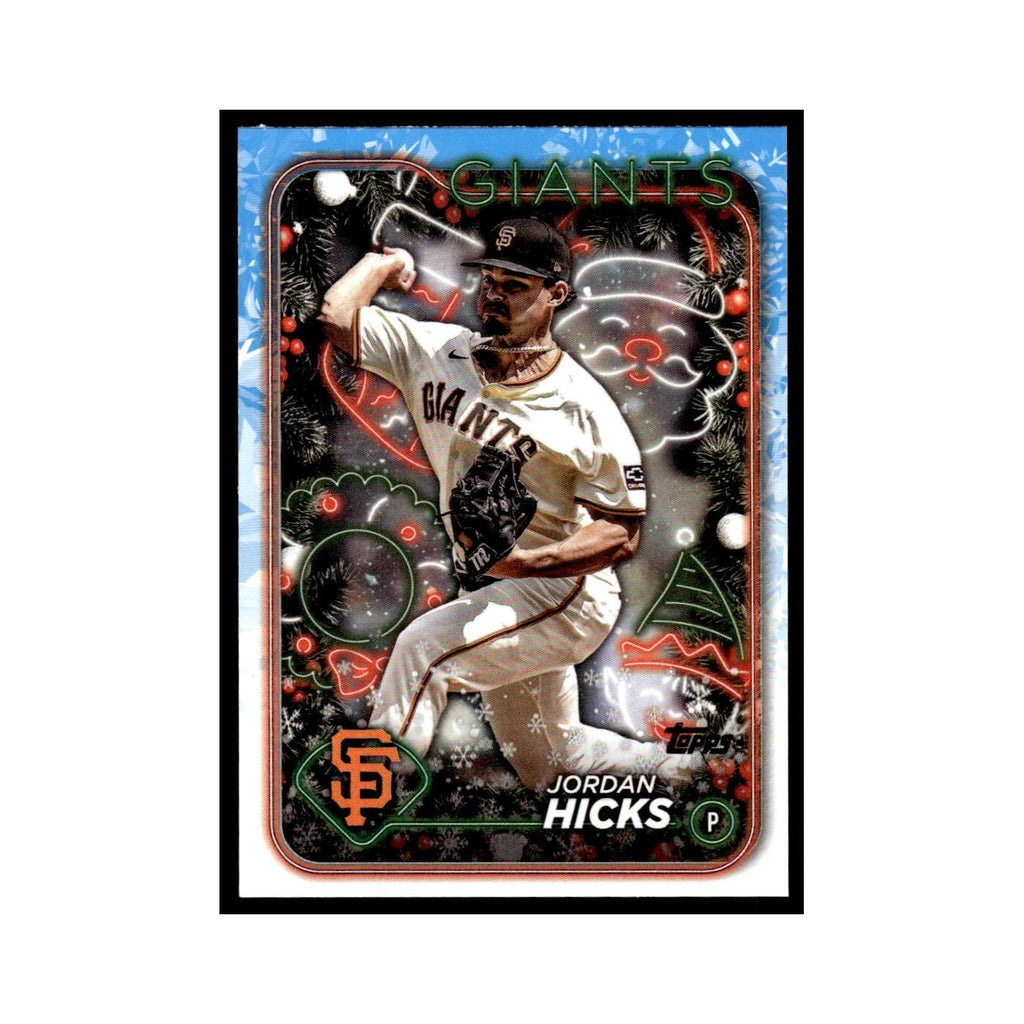 Jordan Hicks 2024 Topps Holiday #H51 San Francisco Giants Baseball Card NM