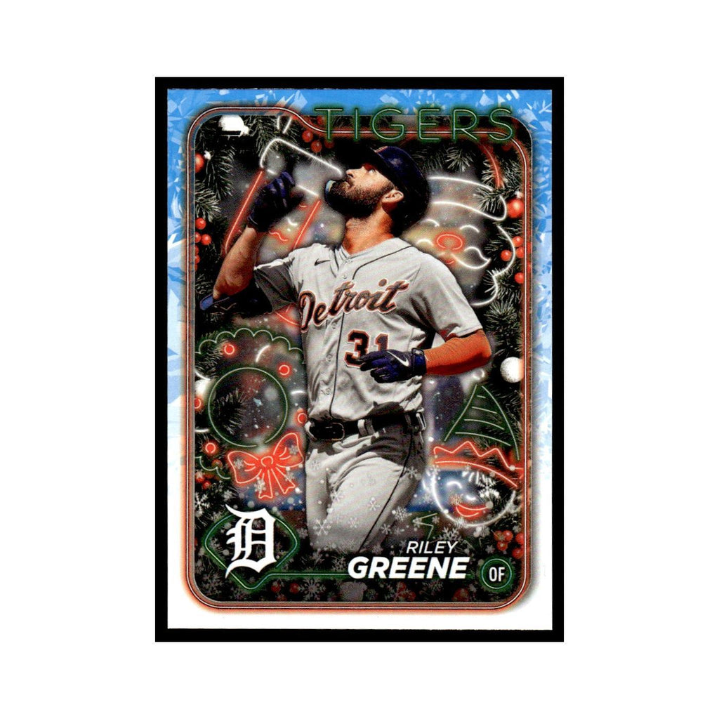 Riley Greene 2024 Topps Holiday #H161 Detroit Tigers Baseball Card NM