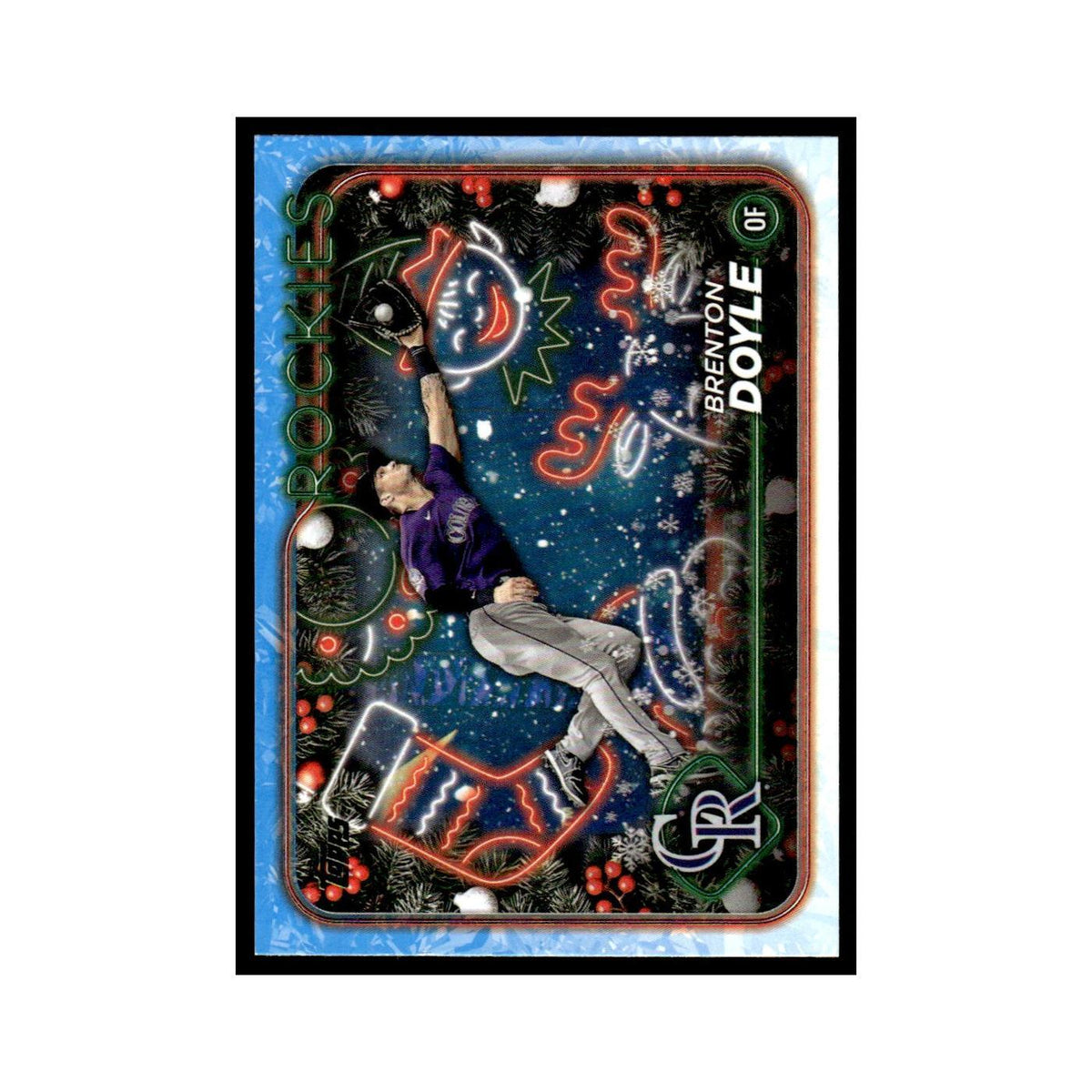 Brenton Doyle 2024 Topps Holiday #H169 Colorado Rockies Baseball Card NM