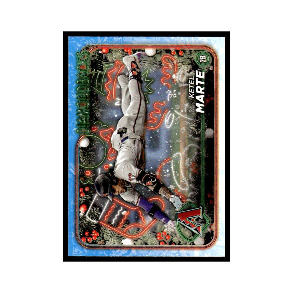 Ketel Marte 2024 Topps Holiday #H87 Arizona Diamondbacks Baseball Card NM