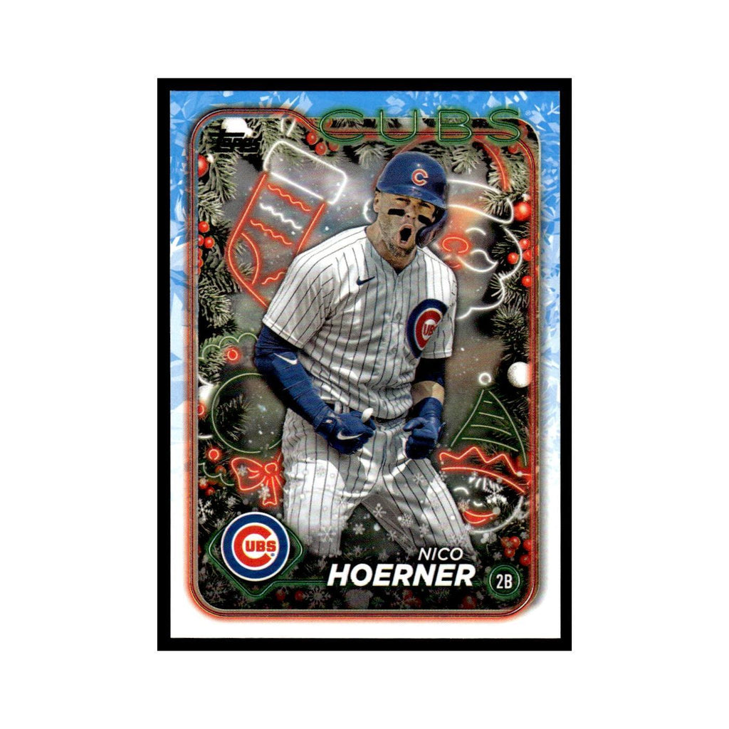 Nico Hoerner 2024 Topps Holiday #H123 Chicago Cubs Baseball Card NM