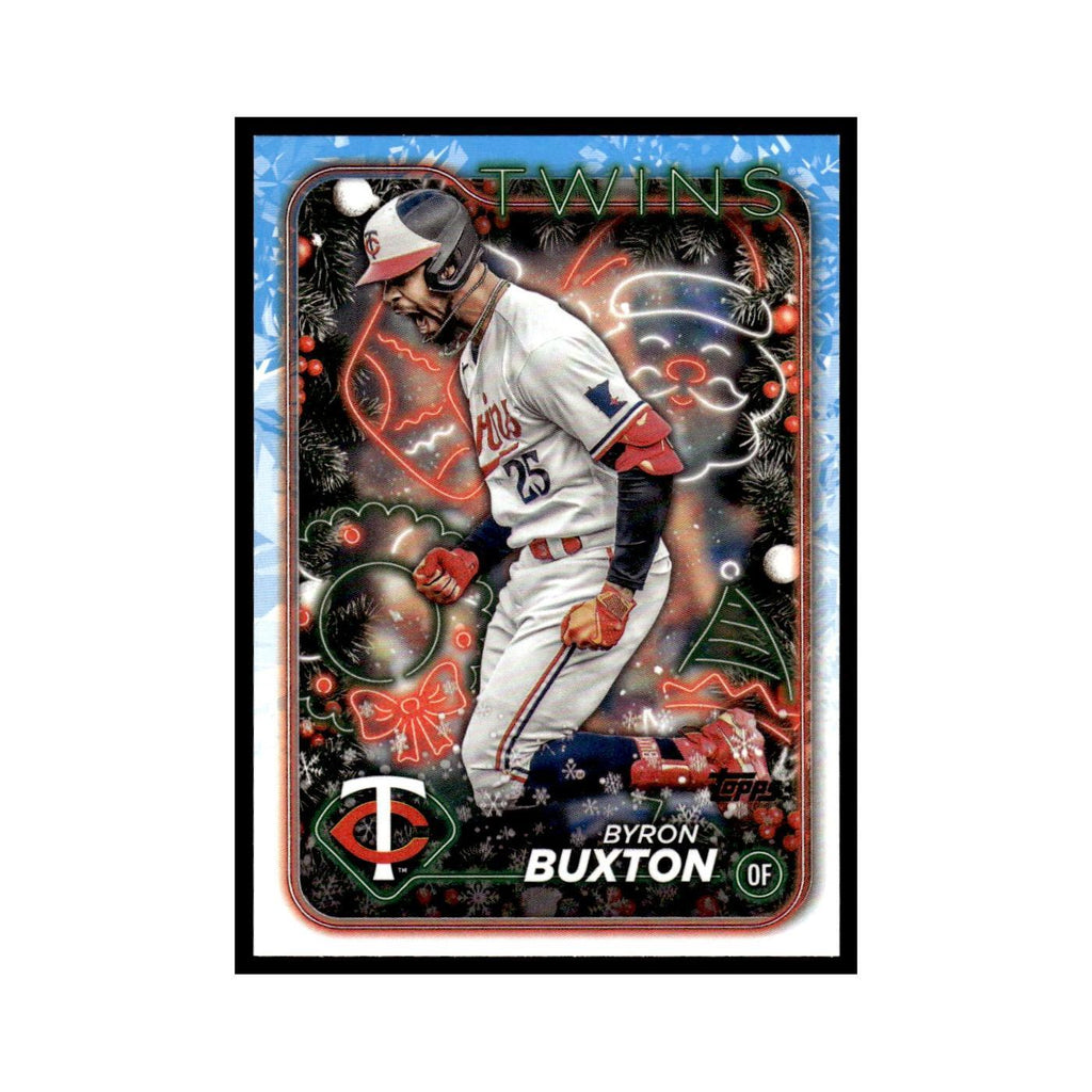 Byron Buxton 2024 Topps Holiday #H114 Minnesota Twins Baseball Card NM
