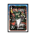 Brent Rooker 2024 Topps Holiday #H41 Oakland Athletics Baseball Card NM