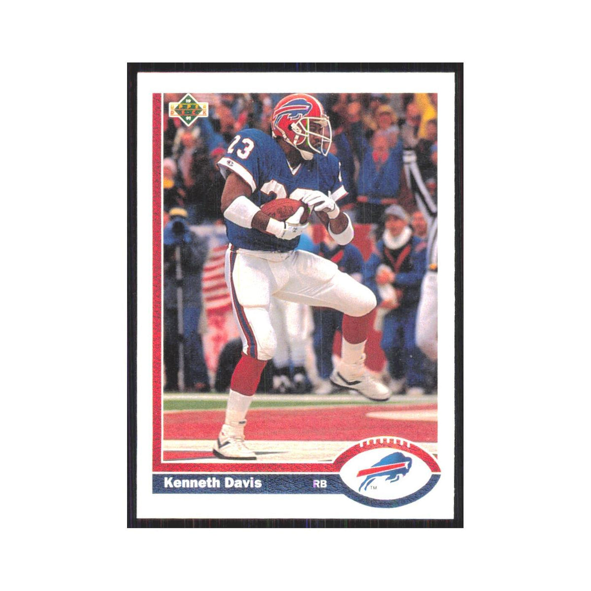 1991 Upper Deck Kenneth Davis Bills #192