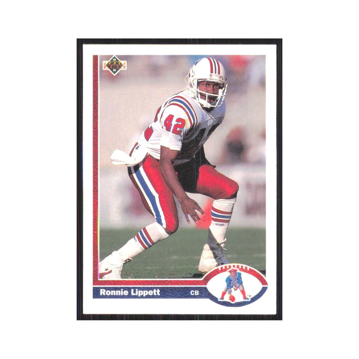 1991 Upper Deck Ronnie Lippett Patriots #410