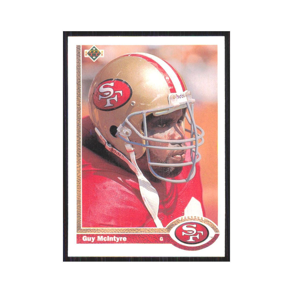 1991 Upper Deck Guy McIntyre 49ers #373