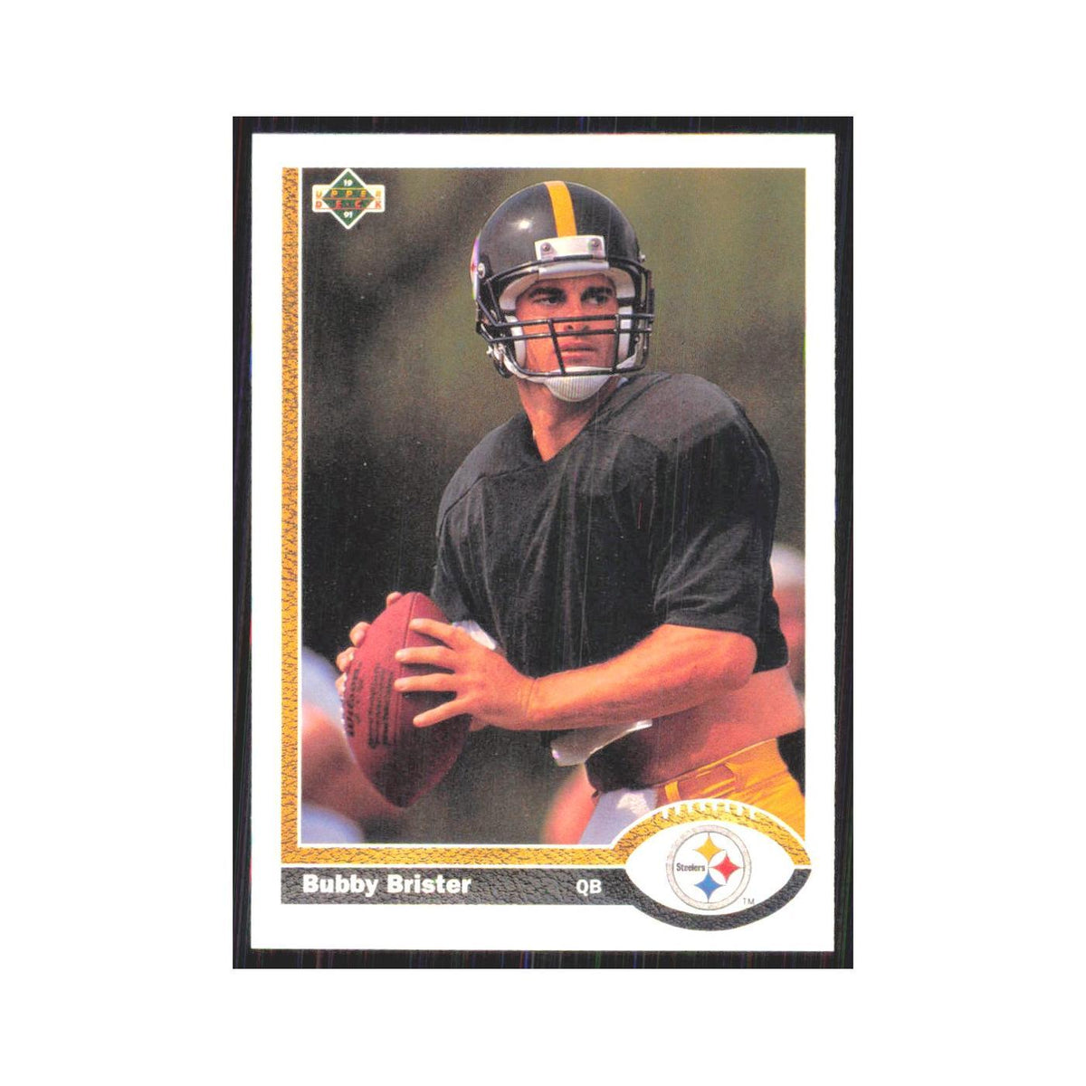 1991 Upper Deck Bubby Brister Steelers #115