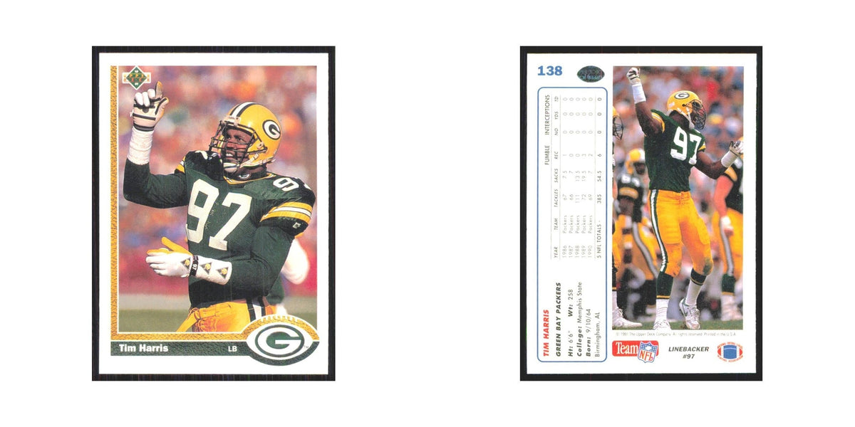 1991 Upper Deck Tim Harris Packers #138