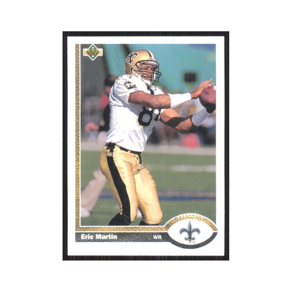 1991 Upper Deck Eric Martin Saints #250
