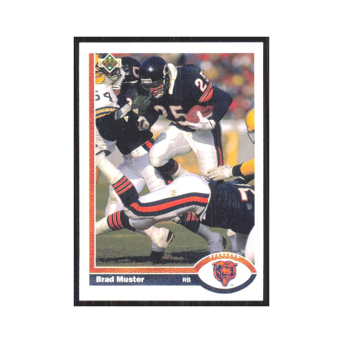 1991 Upper Deck Brad Muster Bears #208