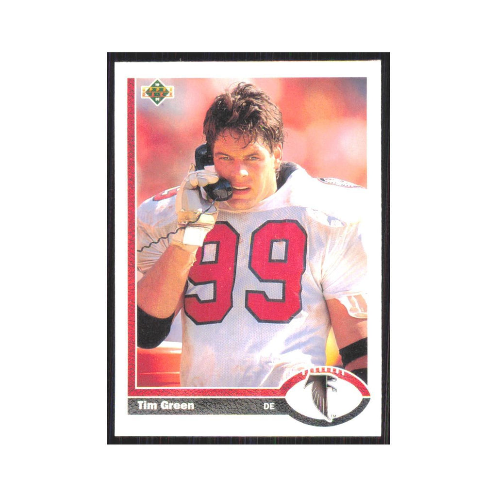 1991 Upper Deck Tim Green Falcons #195