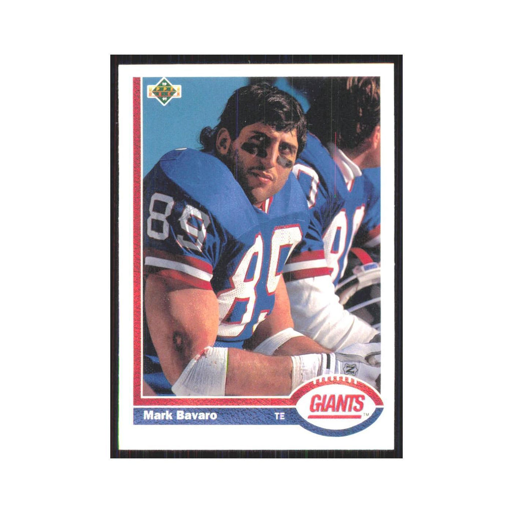 1991 Upper Deck Mark Bavaro Giants #286