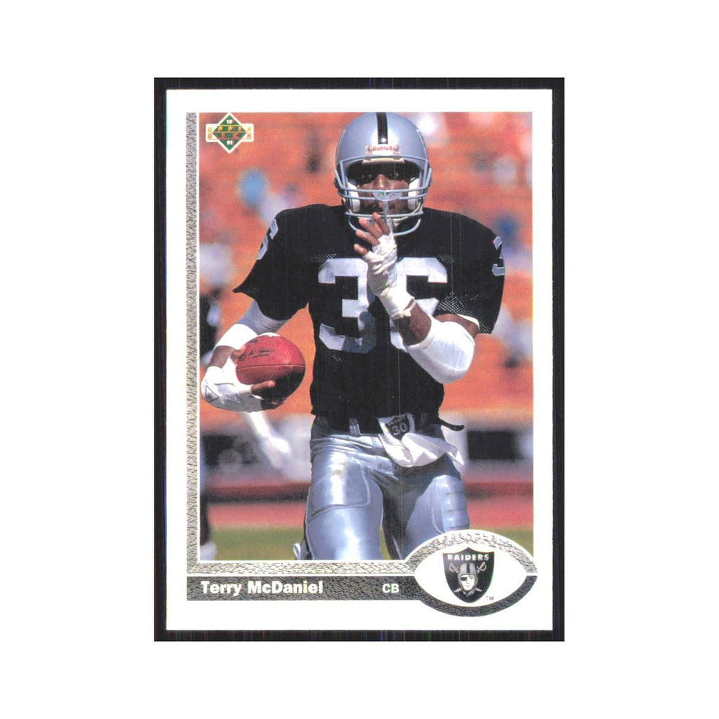 1991 Upper Deck Terry McDaniel Los Angeles Raiders #271