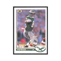 1991 Upper Deck Fred Barnett Eagles #357