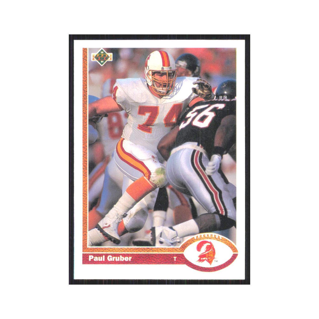 1991 Upper Deck Paul Gruber Buccaneers #388