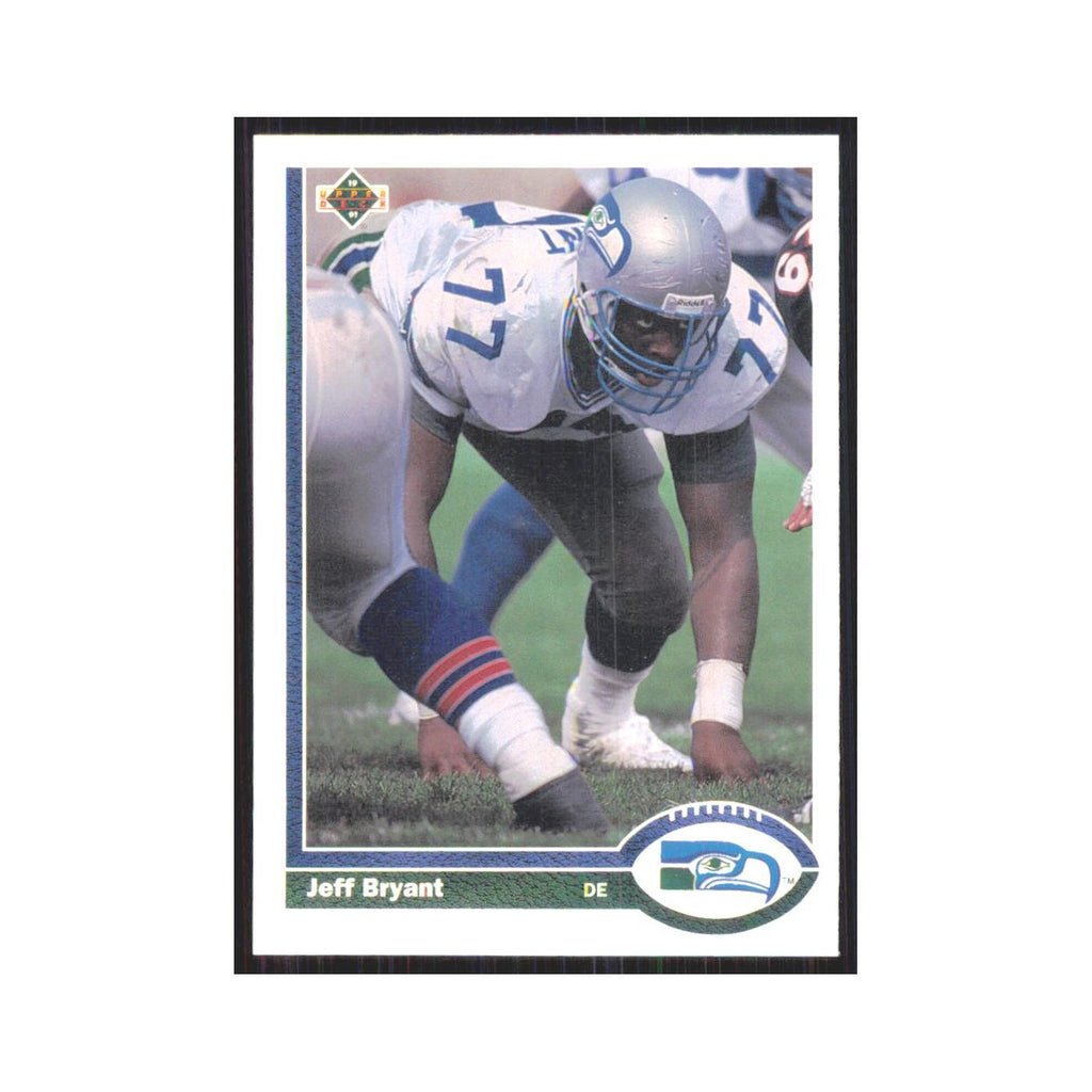 1991 Upper Deck Jeff Bryant Seahawks #338