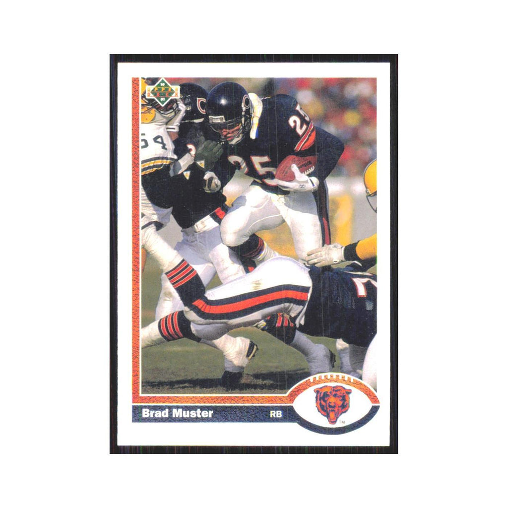 1991 Upper Deck Brad Muster Bears #208