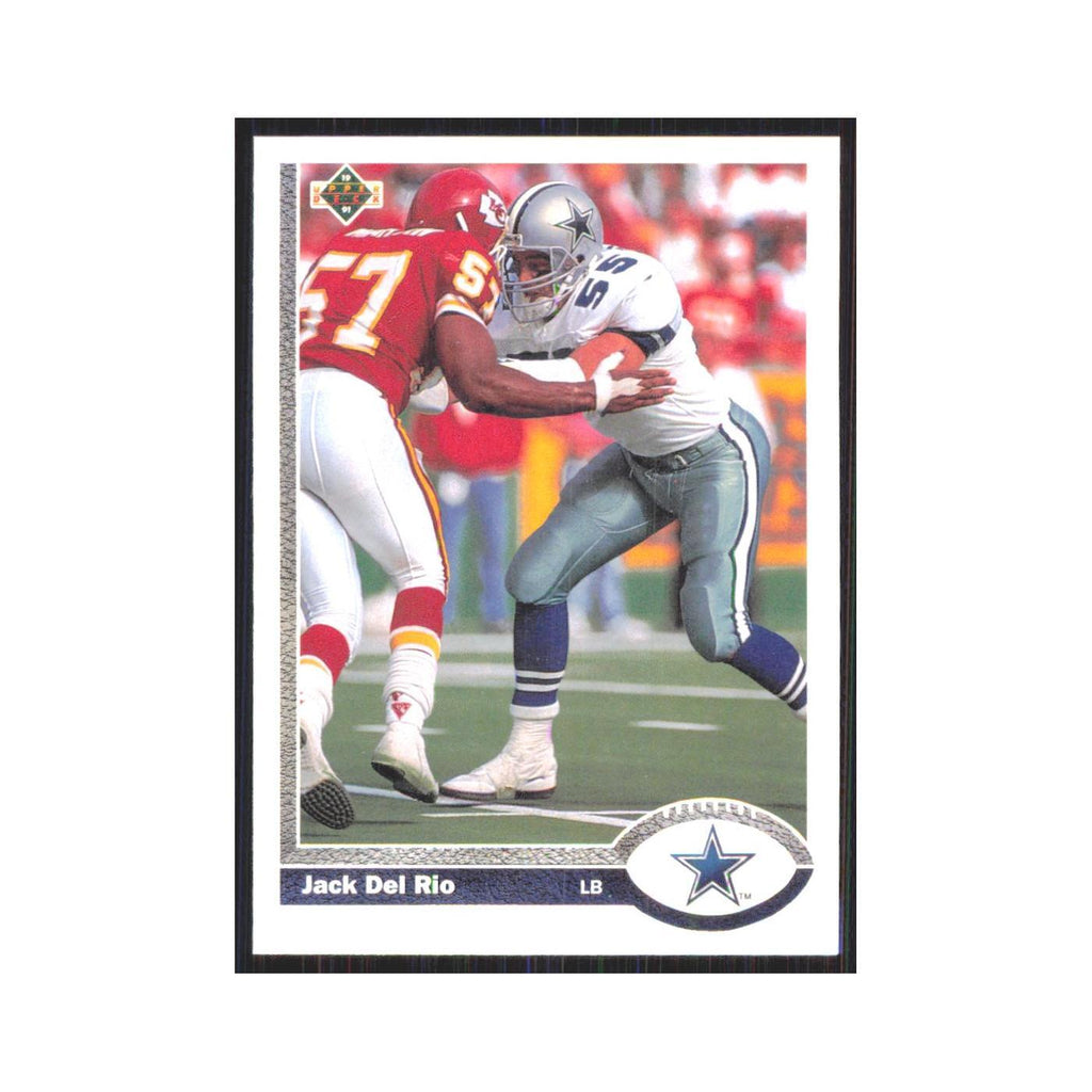 1991 Upper Deck Jack Del Rio Cowboys #426