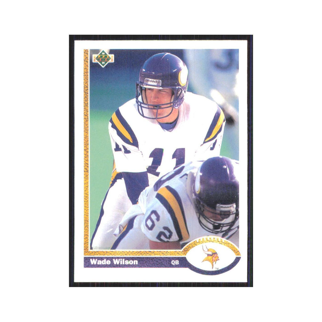 1991 Upper Deck Wade Wilson Vikings #219