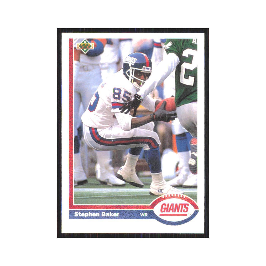 1991 Upper Deck Stephen Baker Giants #185