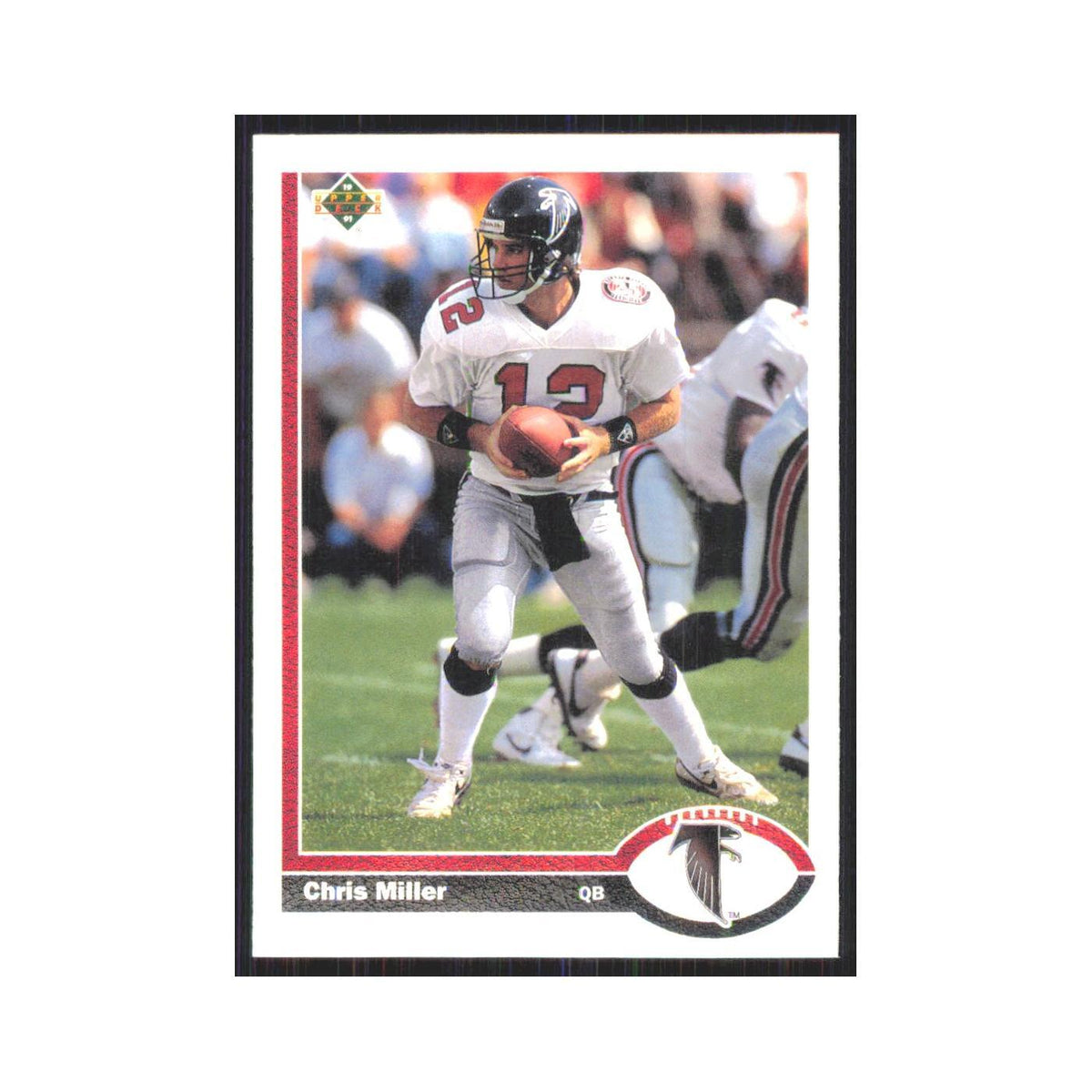 1991 Upper Deck Chris Miller Falcons #193